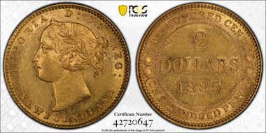 1885 $2 AU58