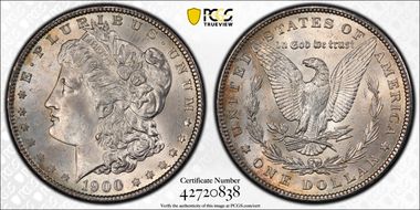 1900 $1 MS65