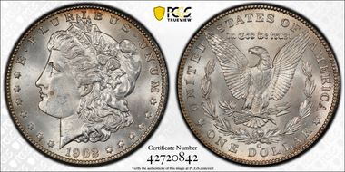 1902-O $1 MS64