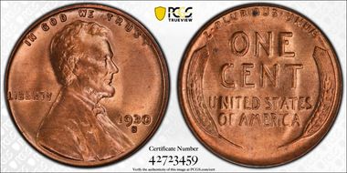 1930-S 1C MS65RD