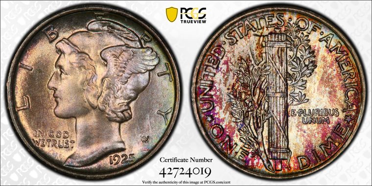 Cert 42724019 - Coin Image