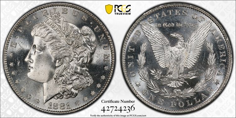 Cert 42724236 - Coin Image