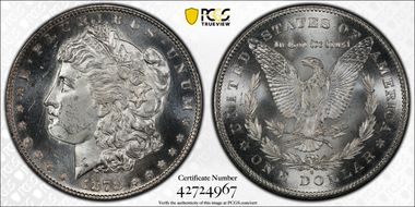 1878-S $1 MS64