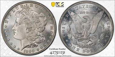 1890-CC $1 MS63