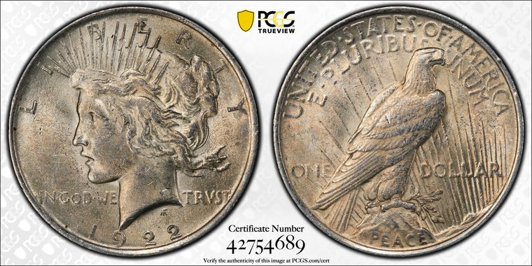 Cert 42754689 - Coin Image