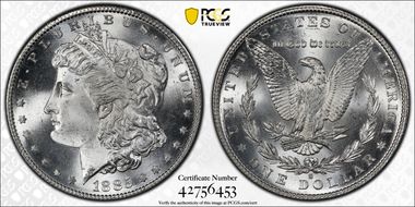 1885-S $1 MS65+