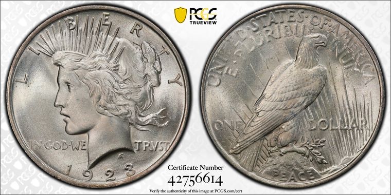 Cert 42756614 - Coin Image