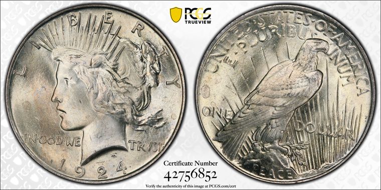 Cert 42756852 - Coin Image