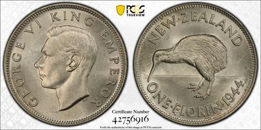 1944 Florin MS65