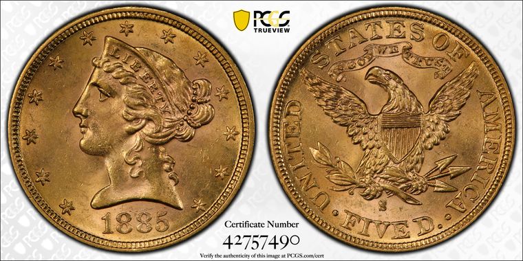 Cert 42757490 - Coin Image