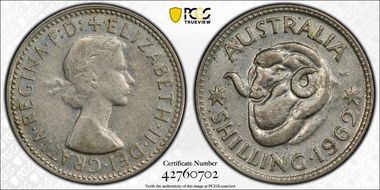 1952(m) Shil KM-46  Ag AU53