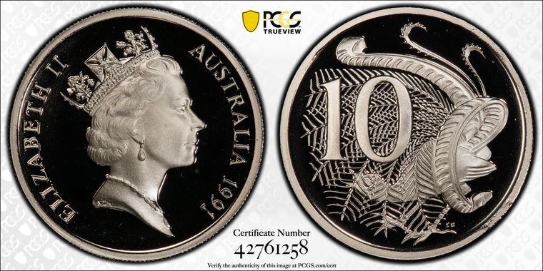 Cert 42761258 - Coin Image