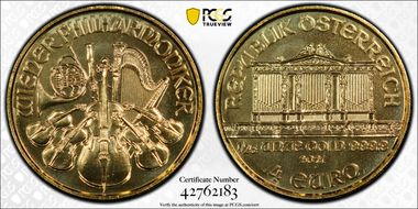 2021 € 4 Vienna Philharmonic MS70