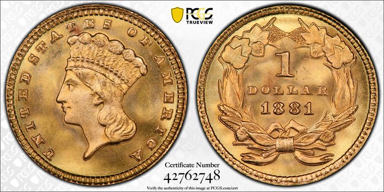 Cert 42762748 - Coin Image