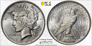 1926-D $1 MS63