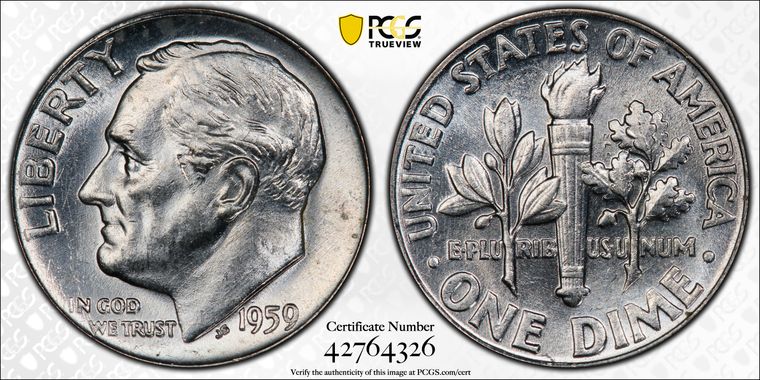 Cert 42764326 - Coin Image