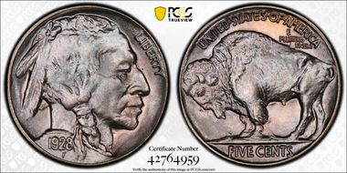 1928 5C MS67+