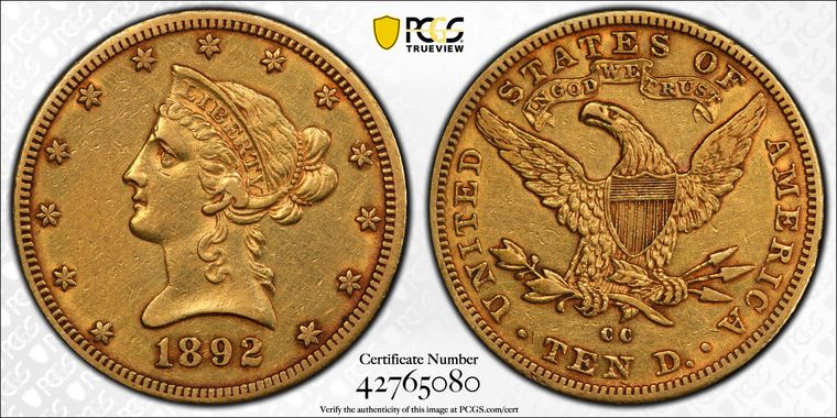 Cert 42765080 - Coin Image