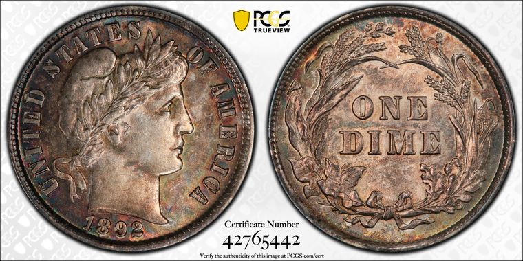 Cert 42765442 - Coin Image