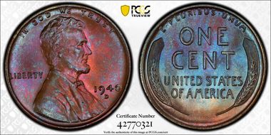 1940-D 1C MS67BN