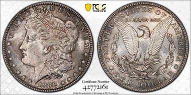 1888-S $1 MS62