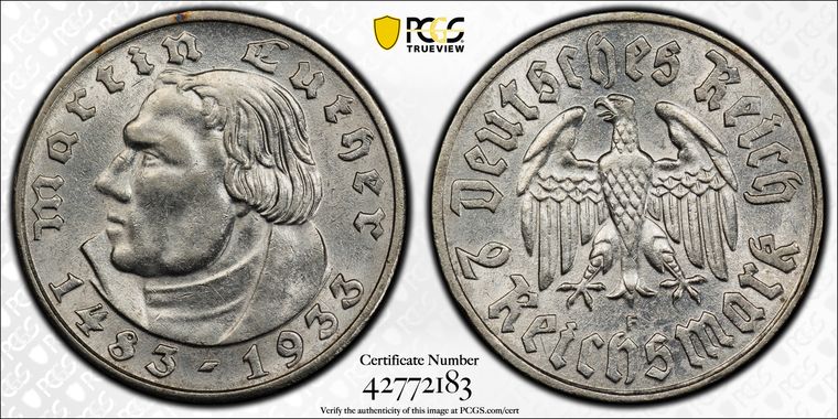 Cert 42772183 - Coin Image