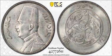 AH1348-1929-BP 5 Pst MS65