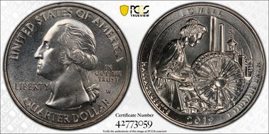 2019-W 25C Lowell NP MS67