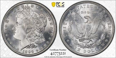 1896 $1 MS67