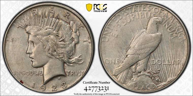 Cert 42773231 - Coin Image