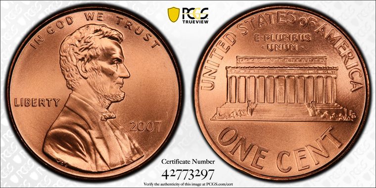 Cert 42773297 - Coin Image