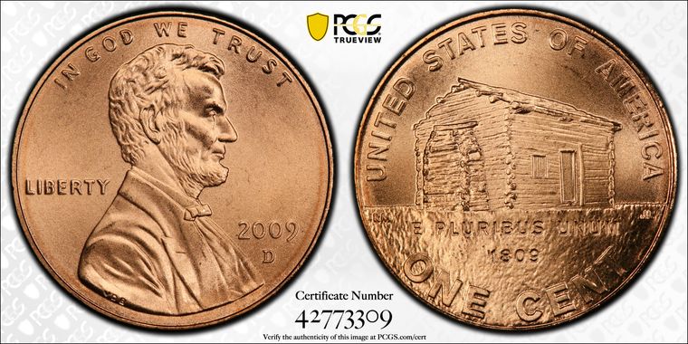 Cert 42773309 - Coin Image