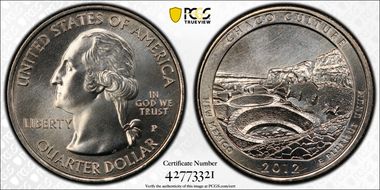 2012-P 25C Chaco Culture NP MS67