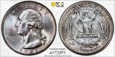 1941-D 25C MS67+