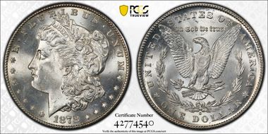 1878-S $1 MS64