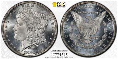 1880-S $1 MS65