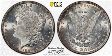 1888 $1 MS65