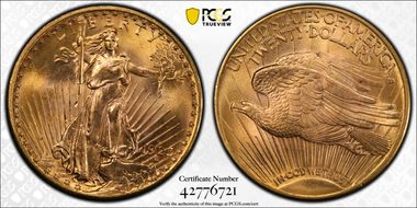 1923-D $20 MS66