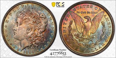 1884-O $1 MS63