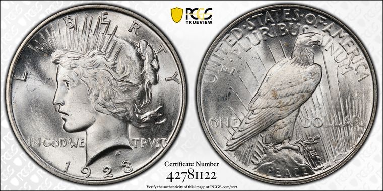 Cert 42781122 - Coin Image