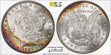 1887 $1 MS65
