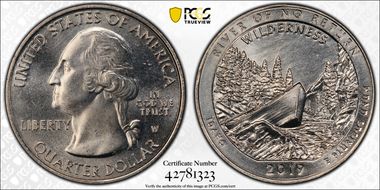2019-W 25C Frank Church River of No Return NP MS65