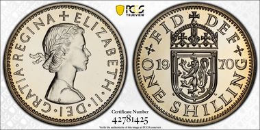 1970 Shil S-4148 Scottish Rev PR68