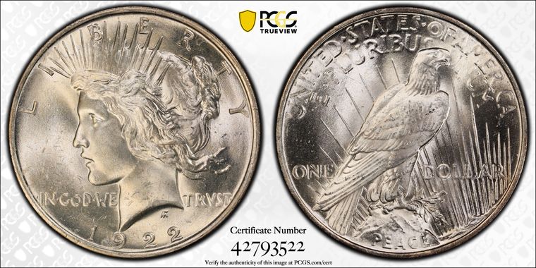 Cert 42793522 - Coin Image