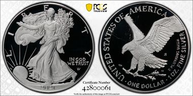 2021-S $1 Silver Eagle - Type 2 First Strike PR68DCAM