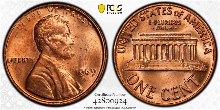 Cert 42800924 - Coin Image