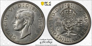 1944 Florin S-4081 AU55