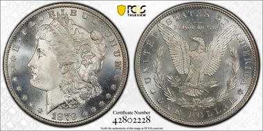 1879-S $1 MS67