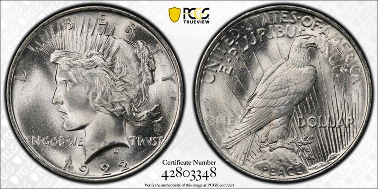 Cert 42803348 - Coin Image