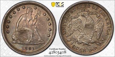 1891 25C MS61